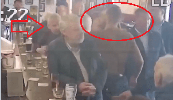 McGregor golpeó a un anciano por no aceptar un trago