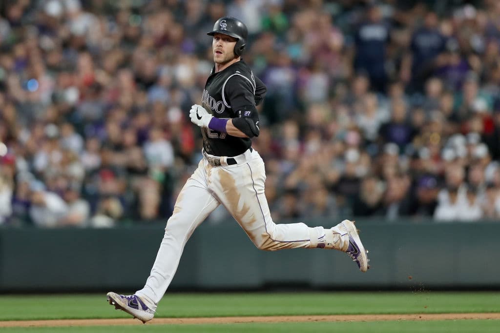 <b>SS) Trevor Story, Colorado Rockies</b>.