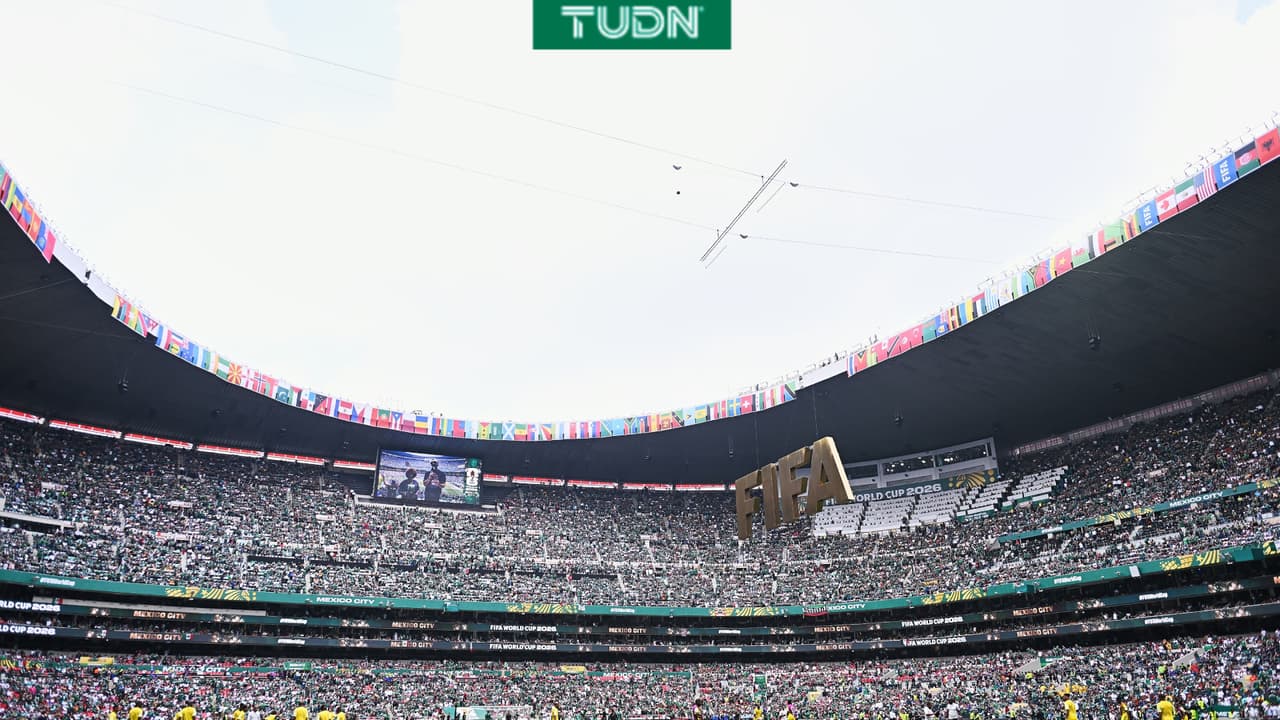 Estadio Ciudad de México se convierte en el recinto con más asistencia de aficionados del Mundial 2026