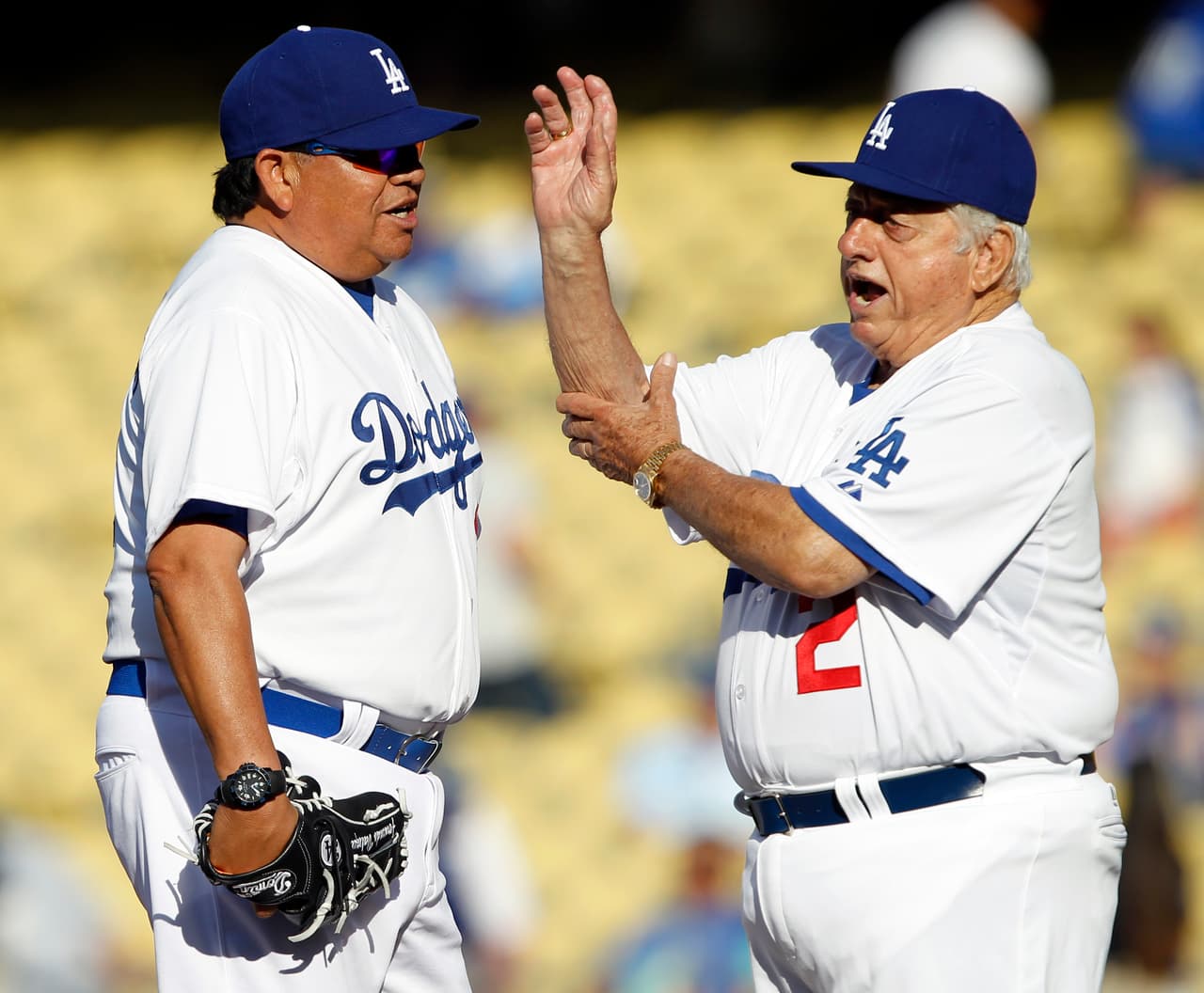 En algunos juegos de exhibición de leyendas, ambos volvieron a ser equipo.
