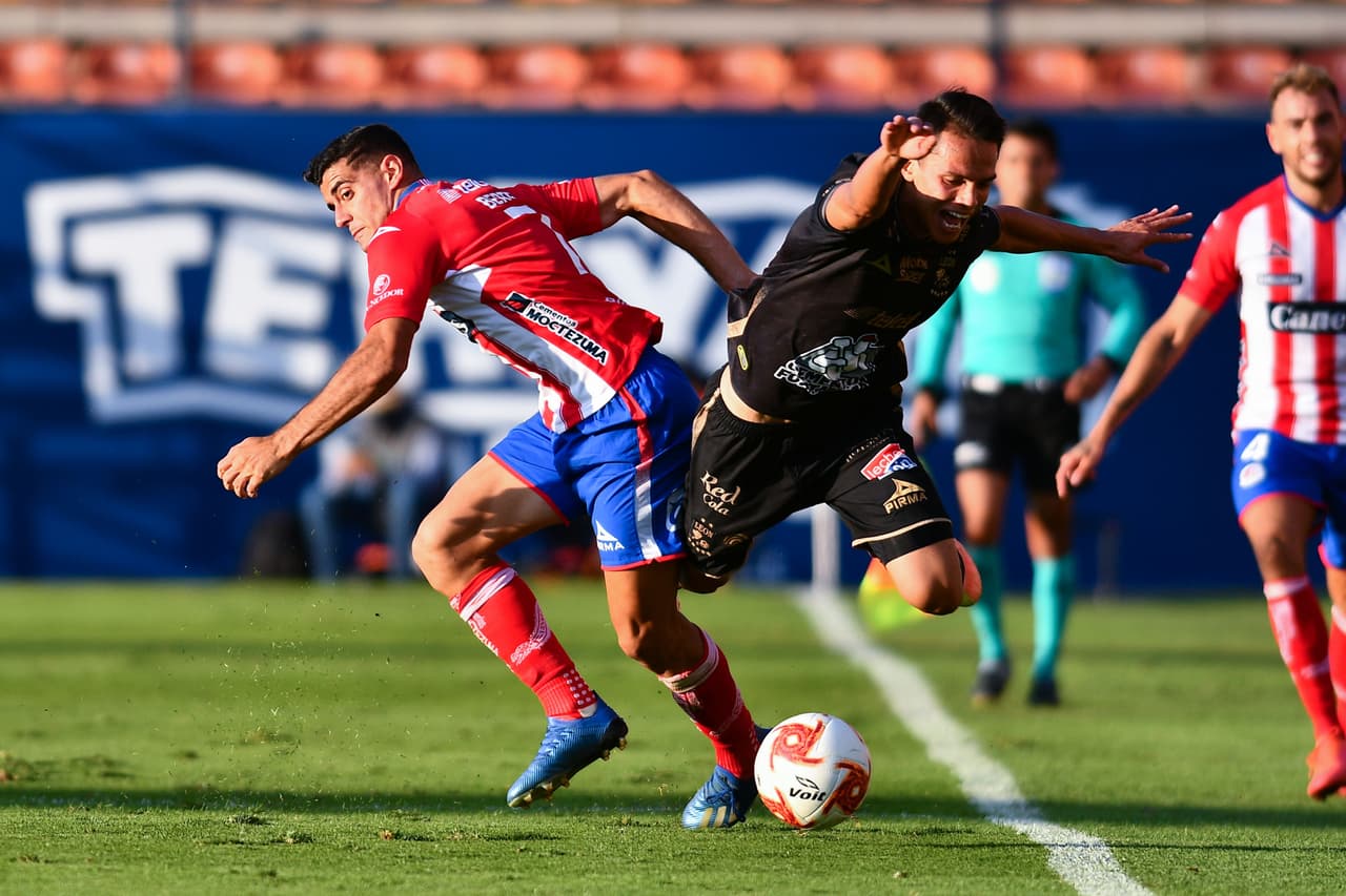 Con goles de Ángel Mena y Jean Meneses, la Fiera consigue llevarse los puntos en su visita al Atlético San Luis.