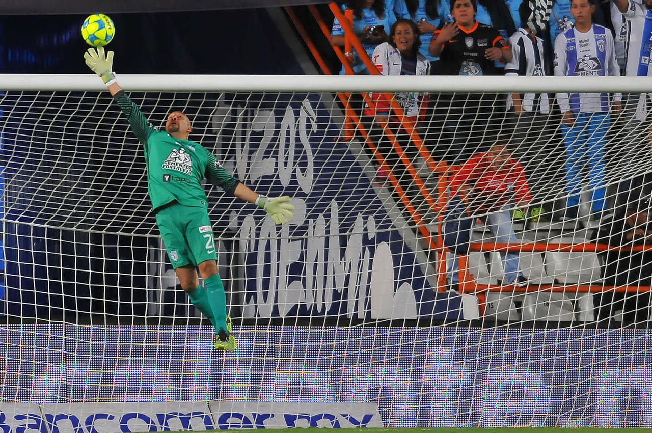 <b>12: </b>Óscar Pérez se mantiene activo en el fútbol. 'El Conejo' tuvo su oportunidad como titular del 'Tri' y fue mundialista. Estuvo en Cruz Azul hasta 2008 y ha pasado por Tigres, Chiapas, Necaxa, San Luis y Pachuca, con el que sigue vigente a sus 44 años.