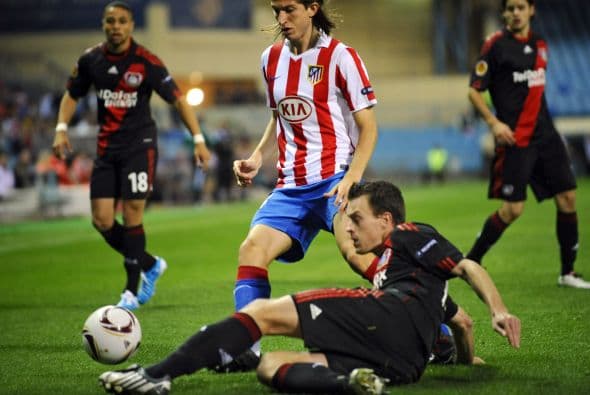 El conjunto 'colchonero' recibió al Bayer Leverkusen con la intensión de que pesara su localía.