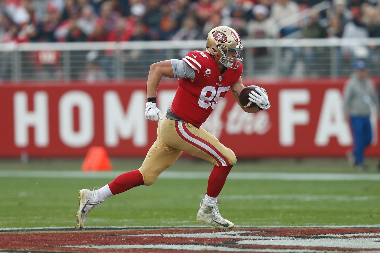 George Kittle de los 49ers es una de las mejores piezas en lo que a tight ends se refiere en Fantasy Football