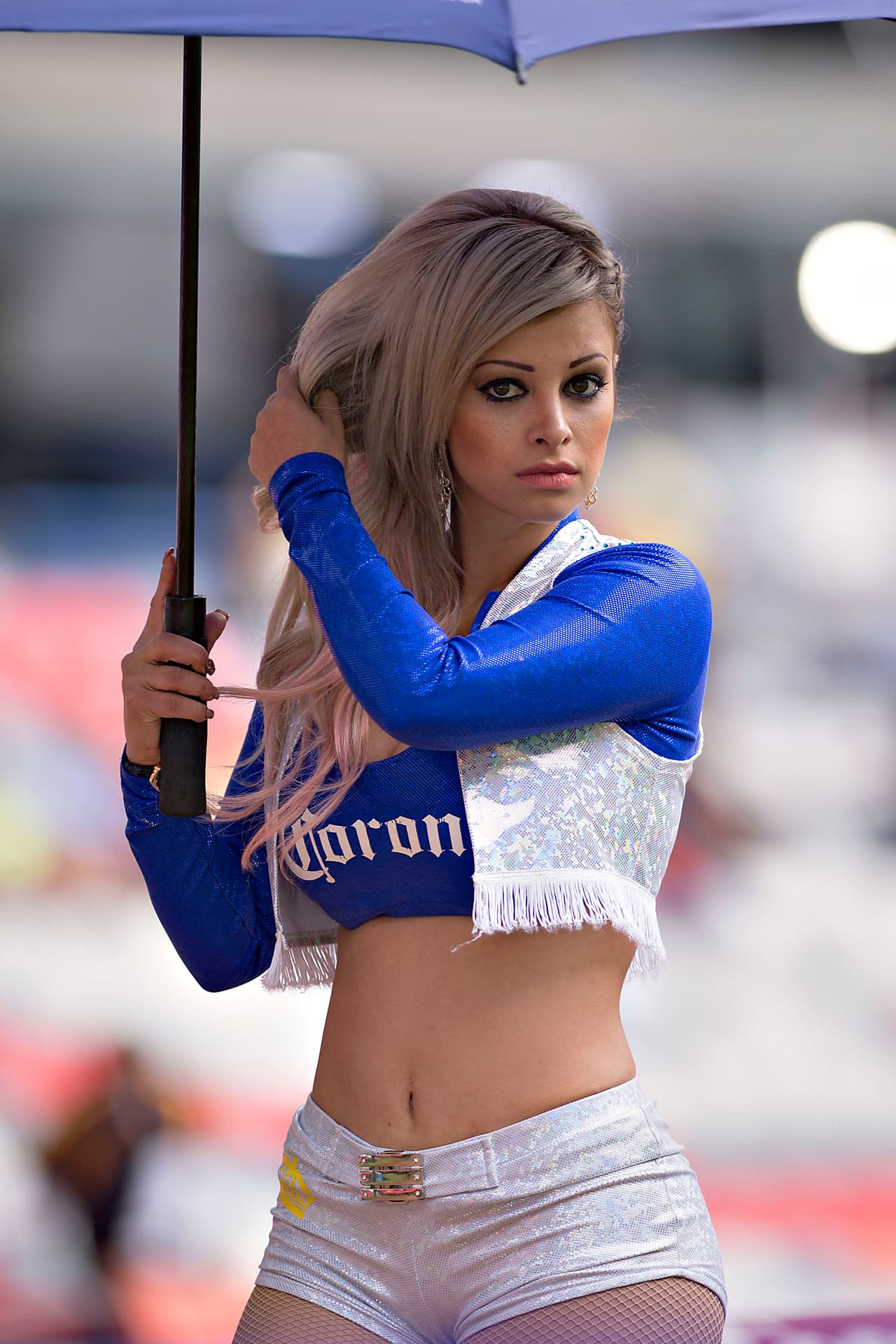 La belleza de las porristas en la fecha 15