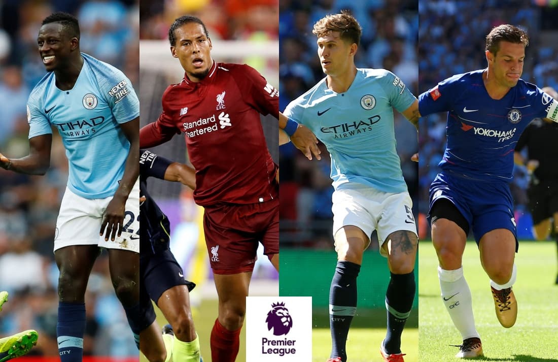 <b>Defensa: </b>Benjamin Mendy (Manchester City), Virgil van Dijk (Liverpool), John Stones (Manchester City), César Azpilicueta (Chelsea).