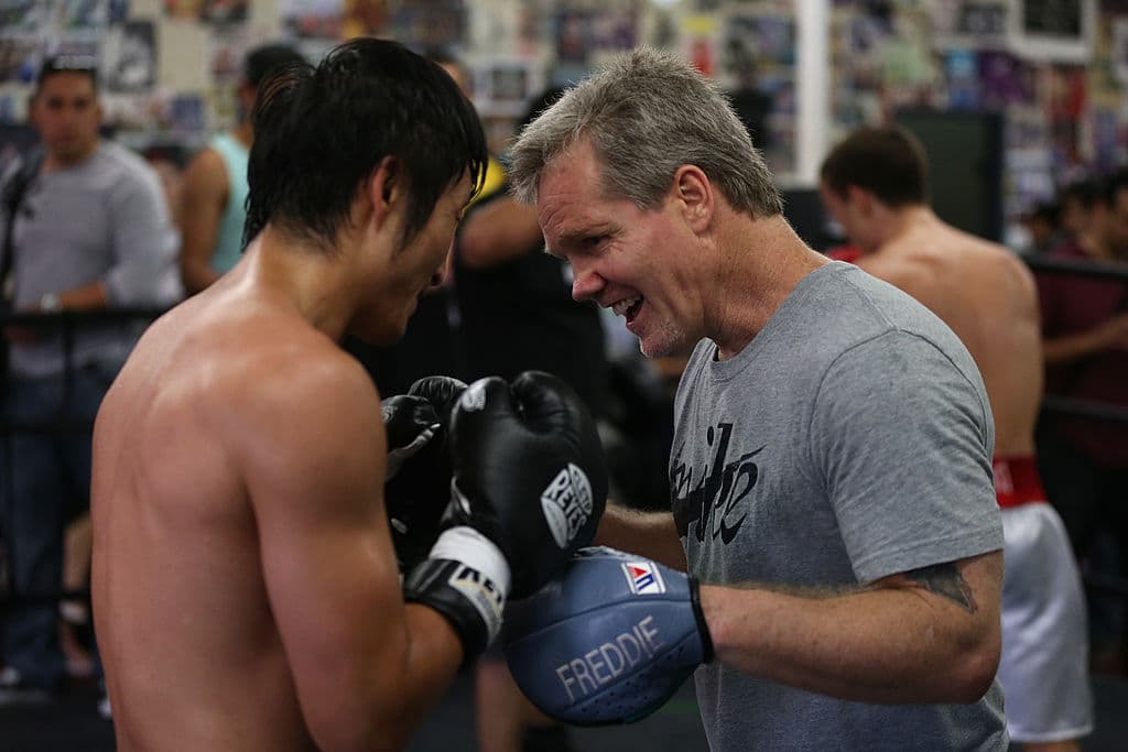 Los entrenamientos de Freddie Roach se caracterizan por ser muy pesados.