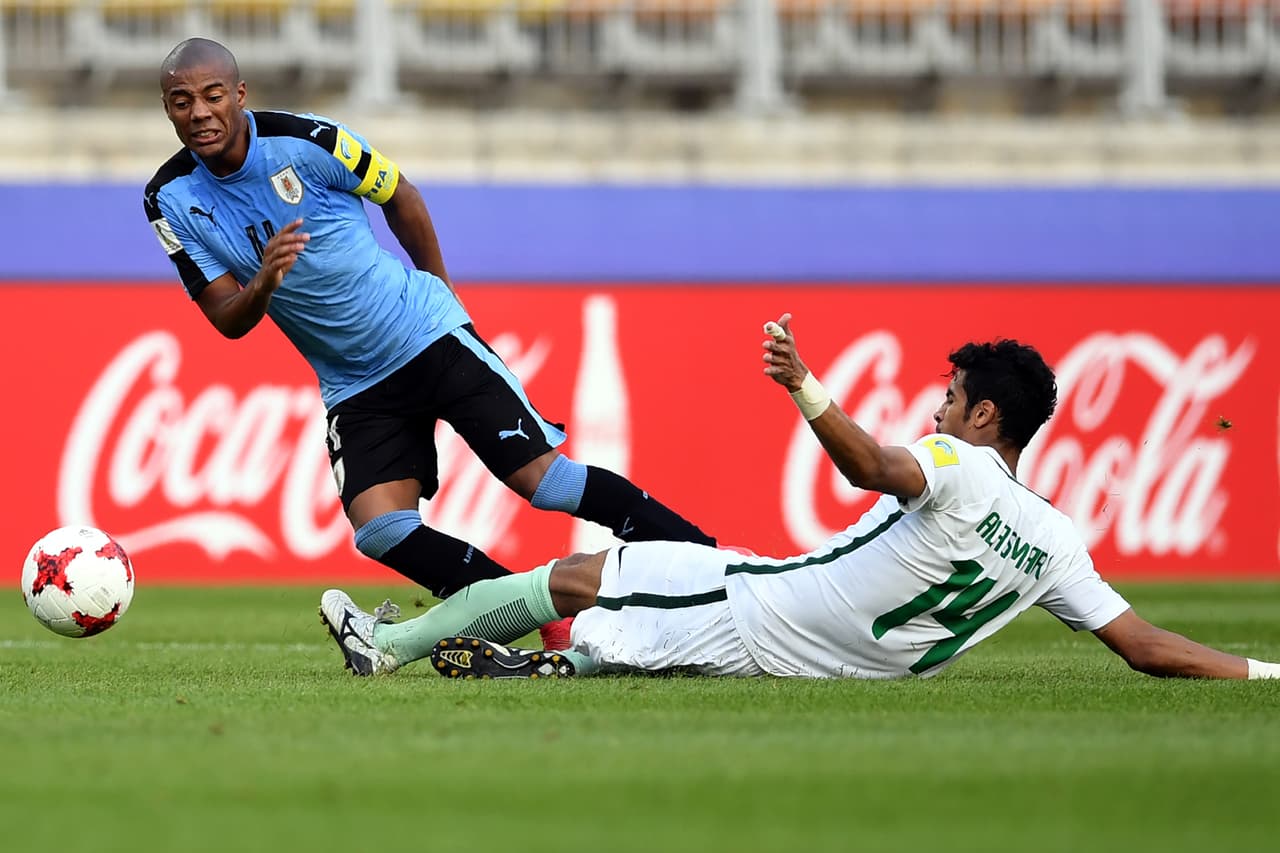 Uruguay Sub-20 supera 1-0 a Arabia Saudita y ya está en cuartos de final
