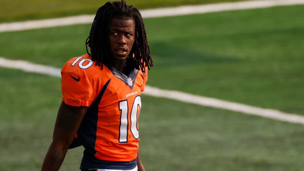 Arrestan a Jerry Jeudy de la NFL por cargos relacionados a violencia