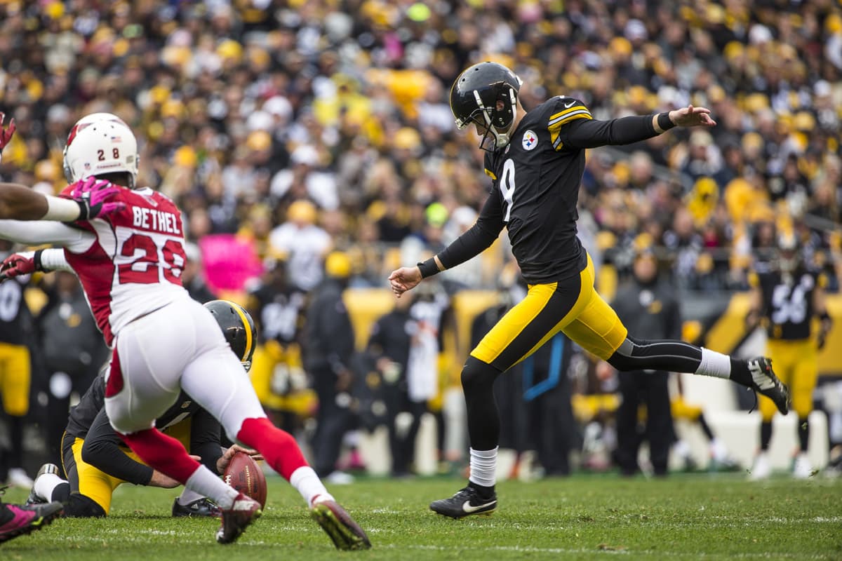 Boswell convirtió todos sus cuatro goles de campo en el juego que los Steelers ganaron 25-13 a los Cardinals.