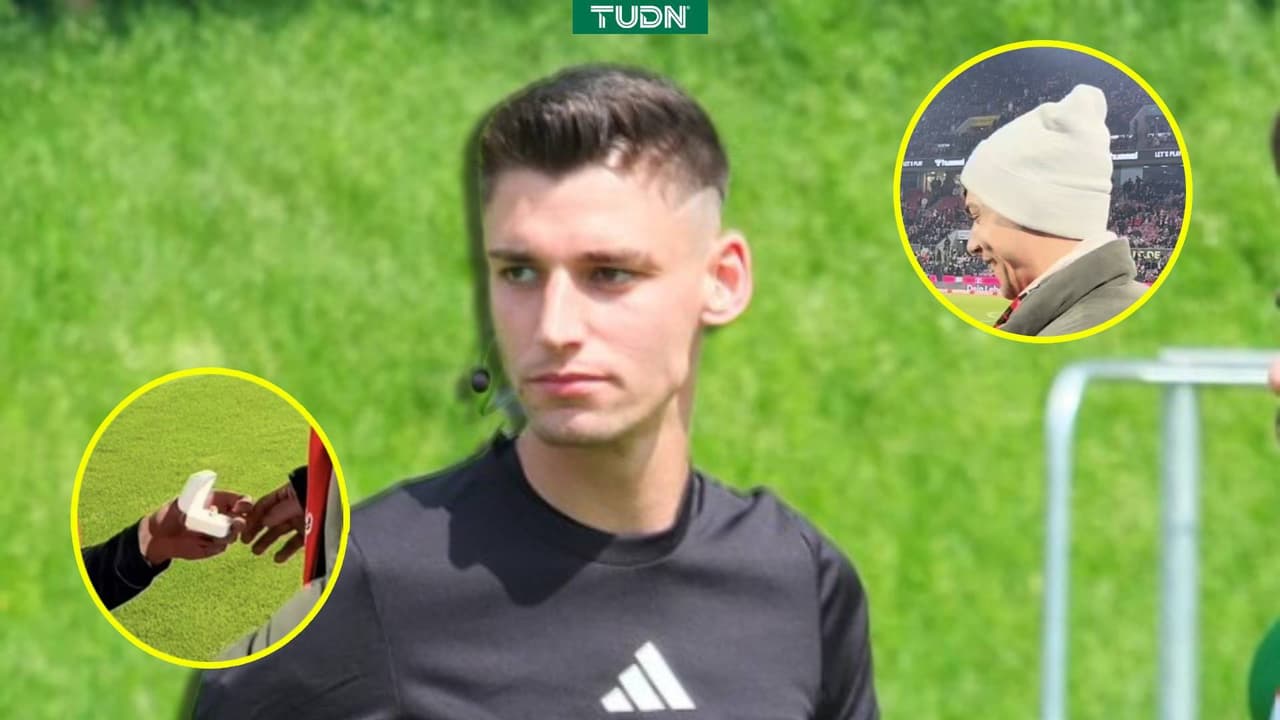 ¡Love is love! Árbitro se compromete en el estadio previo a un juego