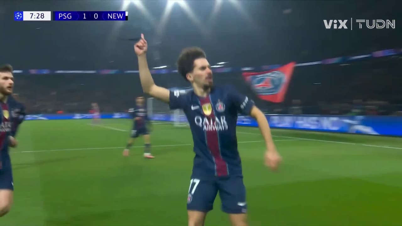¡Gol del PSG! ¡Golazo de Vitinha! ¡La puso pegadita al poste!