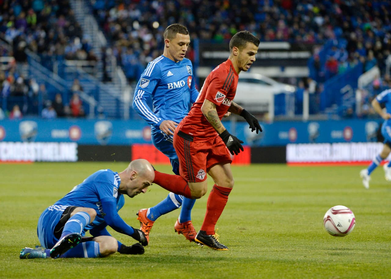 El italiano Sebastian Giovinco hizo de las suyas en el Derby de la Ruta 401.