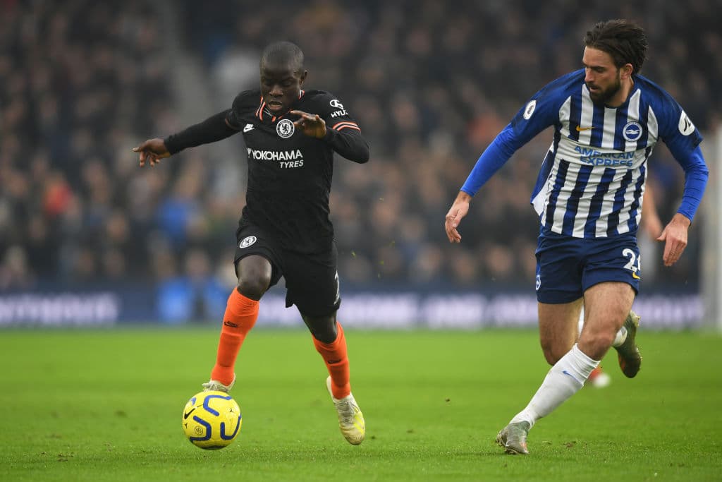 Un gol de Jahanbakhsh, al 84, le dio el empate 1-1 al Brighton; Azpilicueta abrió el marcador para el Chelsea.