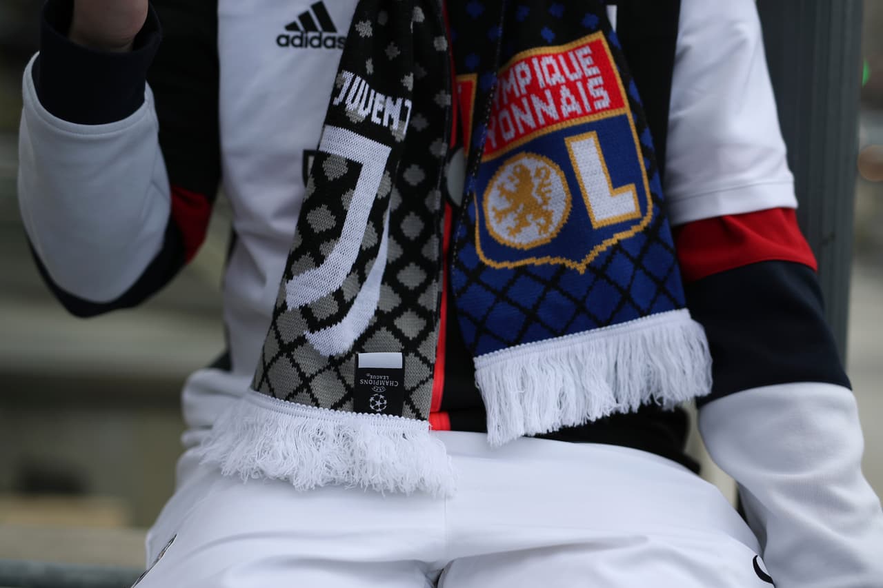 Así se vive el color de la Champions League en Lyon.