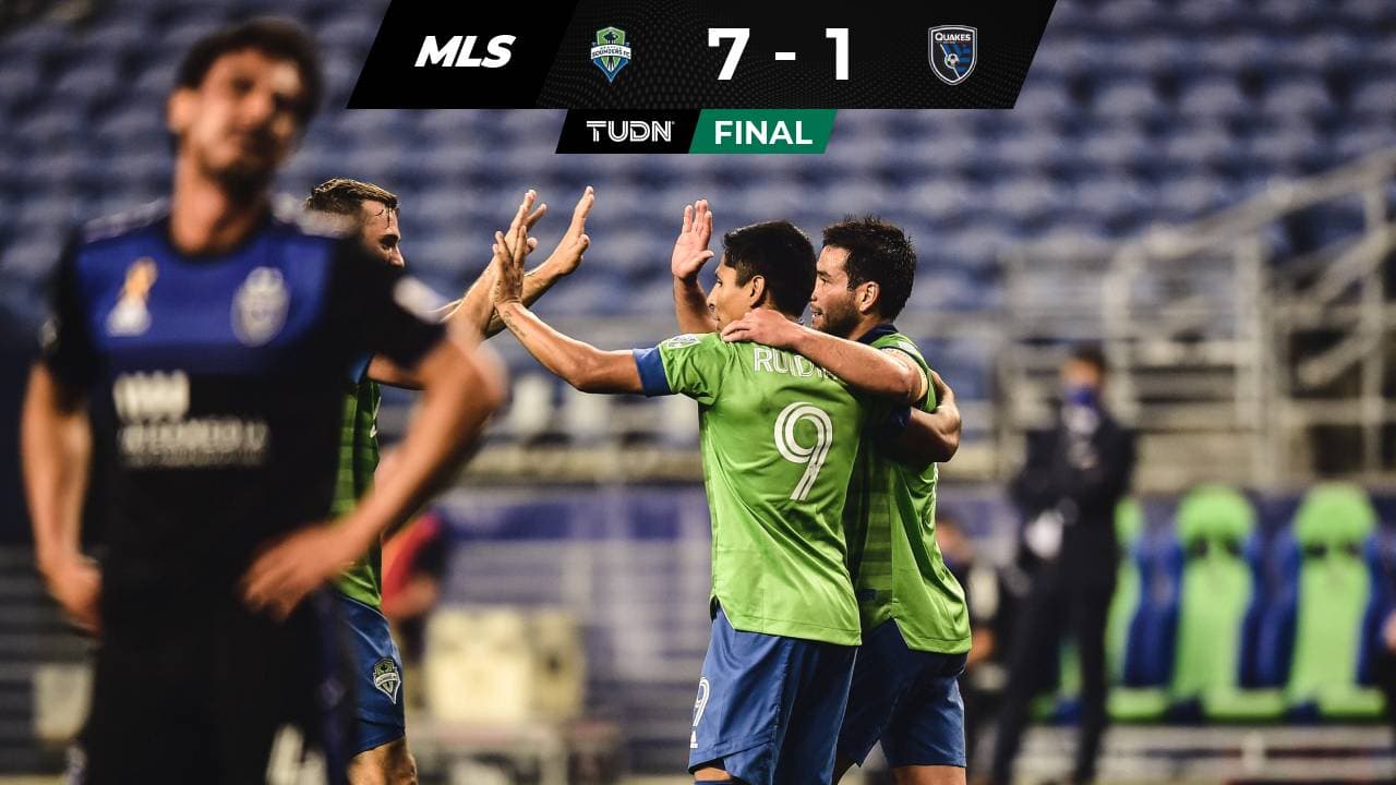 Seattle Sounders humilla al San José Earthquakes de Almeyda