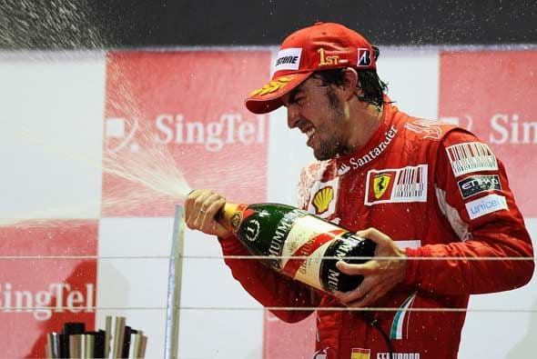 Para Alonso esta fue su tercera victoria de la temporada 2010.