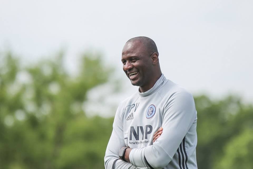 Patrick Vieira: "NYCFC ha sido hasta ahora una experiencia fantástica y exigente"