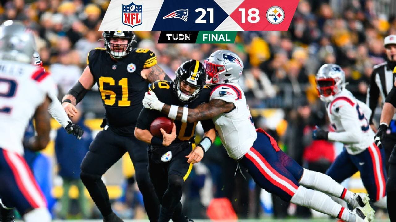 Patriots sorprenden y tumban 'cortina de acero' de Pittsburgh