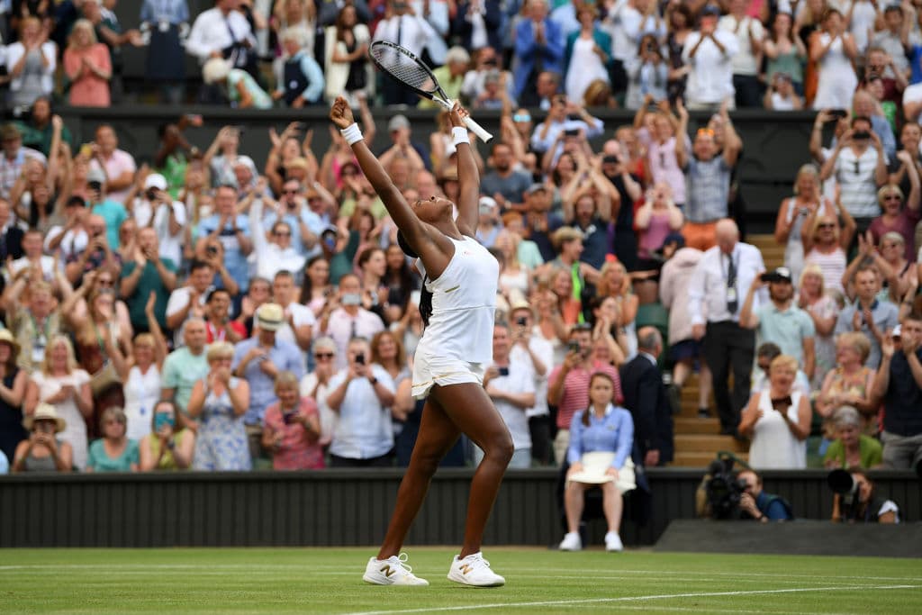 El sueño de Cori Gauff, quien tendrá un meteórico ascenso en la clasificación WTA, tendrá en la Cuarta Ronda otro desafío de alto nivel cuando enfrente a la rumana Simona Halep, siembra 7 de Wimbledon.