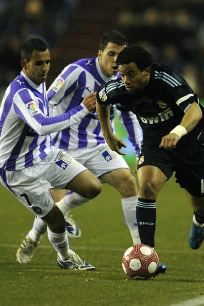 El equipo 'merengue' visitó la cancha del Valladolid.