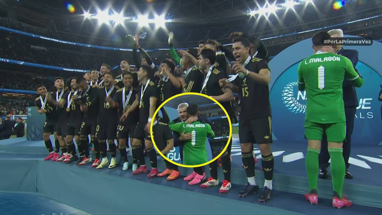 ¿Qué se dijeron Malagón y Aguirre en el festejo del Tri?