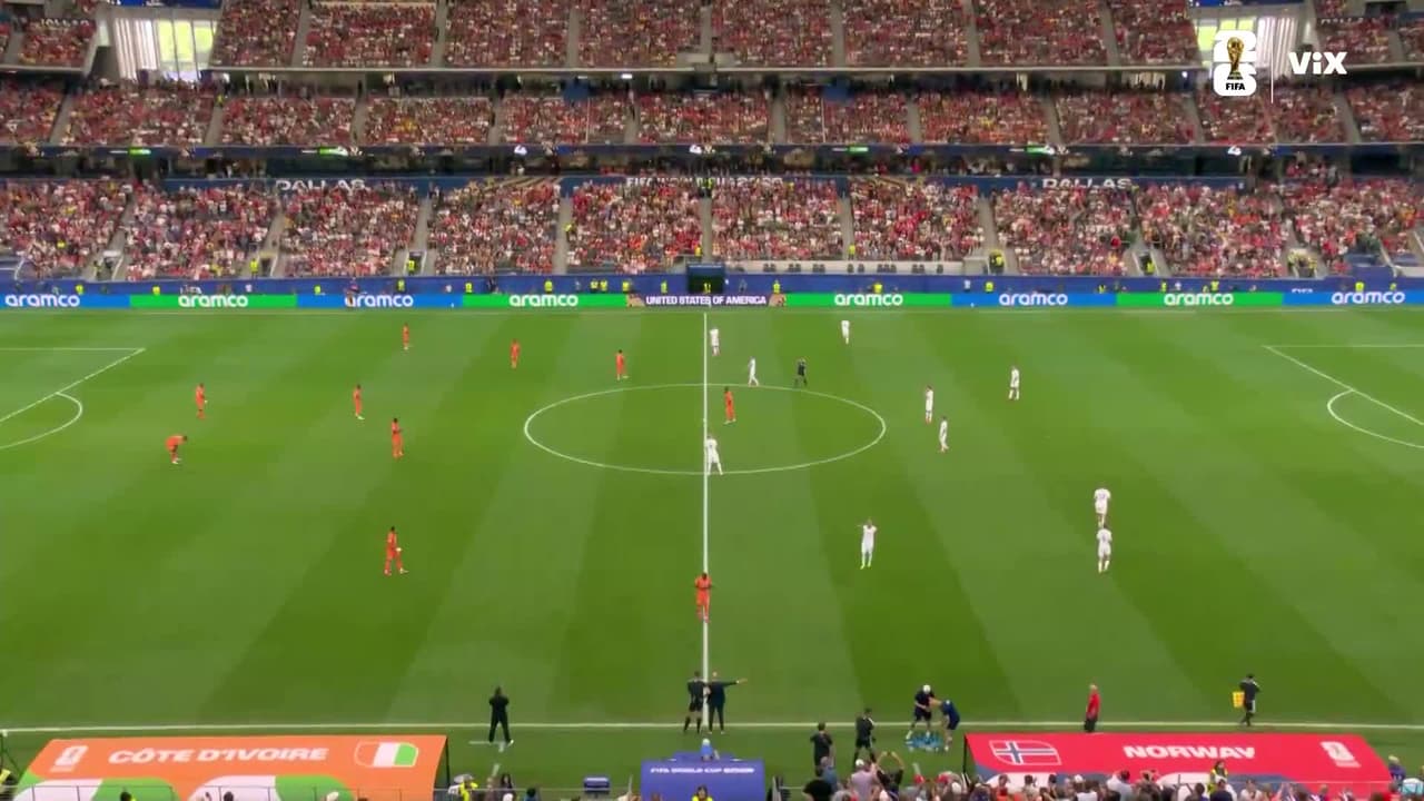 ¡Rueda el balón en Texas! Costa de Marfil y Noruega ya juegan los dieciseisavos de final