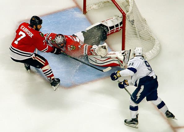 Desde el 1938 los Chicago Blackhawks no ganaban en su propia casa. Este es el tercer título en seis años