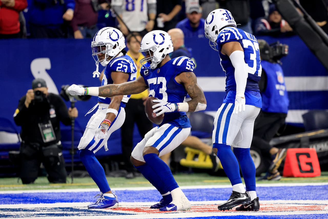 Indianapolis encontró la fórmula para frenar la racha ganadora de los Patriots.