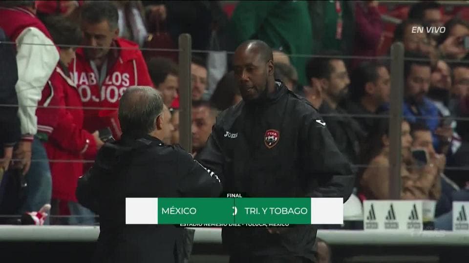 ¡Terminó el segundo tiempo!