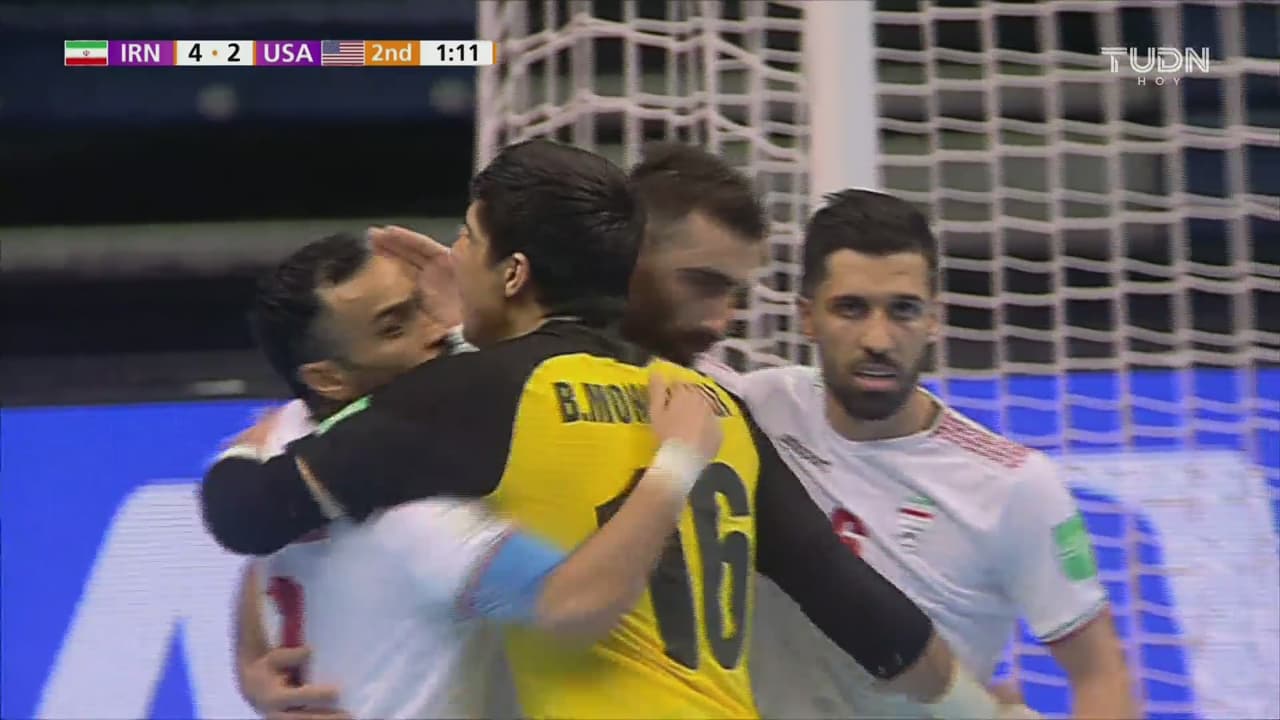 Mundial Futsal: Irán le propina la segunda derrota al Team USA