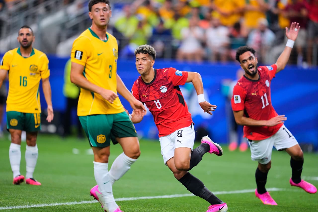 Egipto derrota 1-0 a Australia al descanso en la Copa del Mundo 2026
