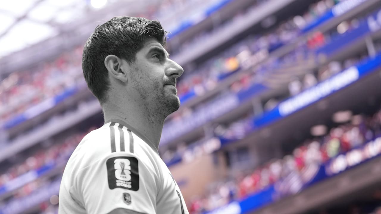 Courtois revela la verdad sobre su salida anticipada del España vs. Bélgica