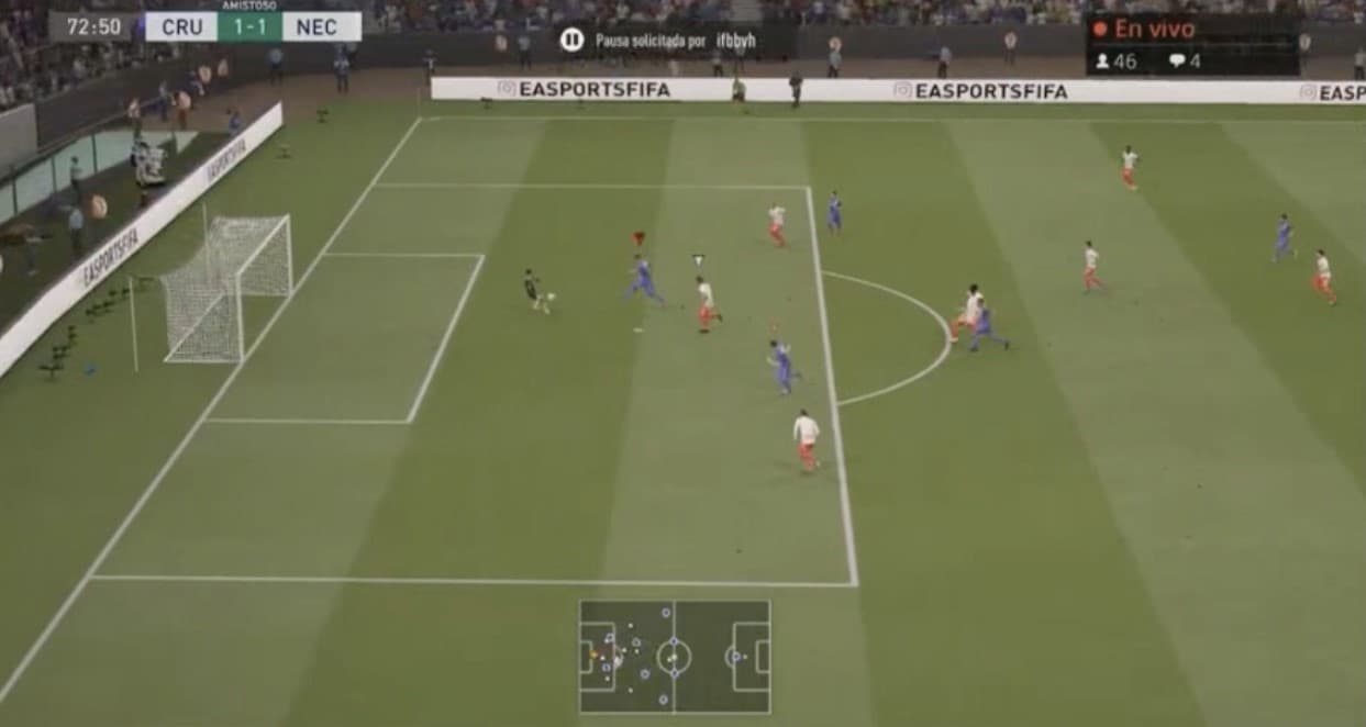 Cruz Azul no logra aguantar la ventaja y en la última jugada del partido Kevin Mercado se logra meter en el área de la Máquina para marcar el tanto del empate.