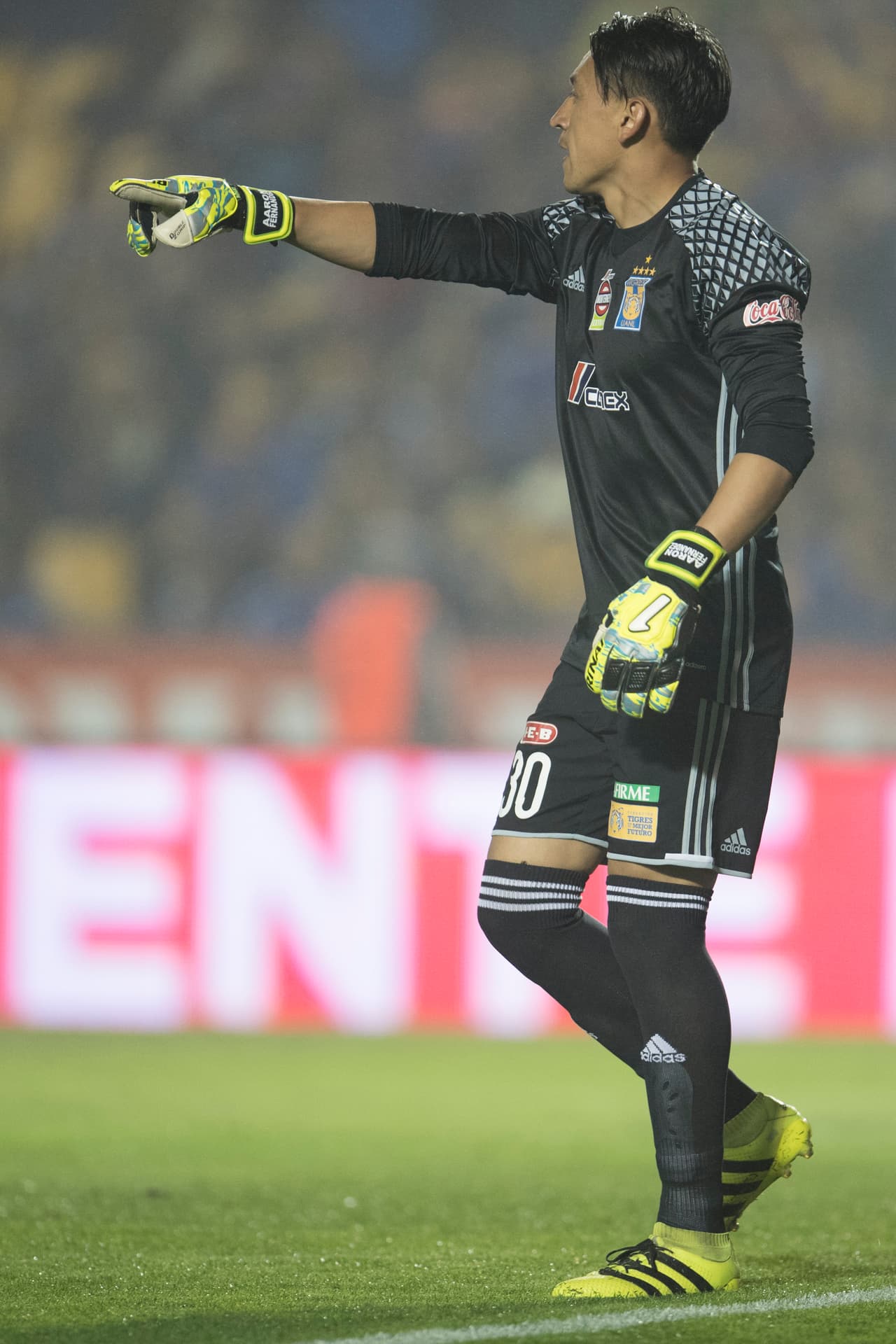 En el duelo de Tigres ante Toluca, Aarón Fernández, tuvo su debut en primera división a sus 29 años al ingresar de cambio por el arquero felino Enrique Palos en la primera parte. A pesar de tener su primer juego en la Liga MX, Fernández ya había jugado dos partidos de Libertadores y uno en Liga de Campeones de Concacaf.