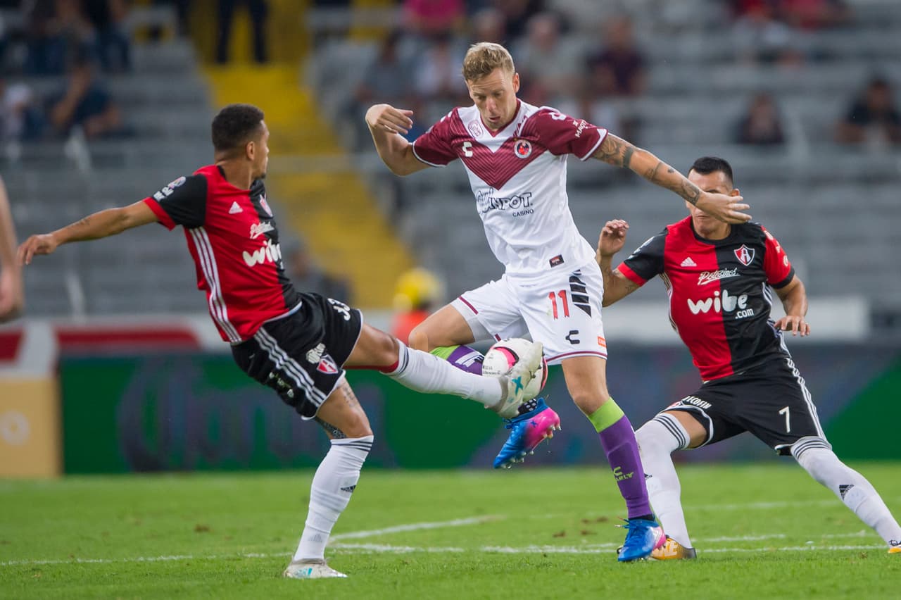 Atlas visitará a Santos buscango ligar su tercera victoria en fila en la Jornada 13 del Apertura 2017.