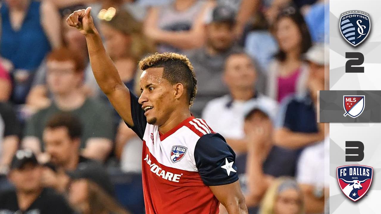 Noche mágica de Michael Barrios: su 'triplete' fue suficiente para ganar a SKC por 3-2