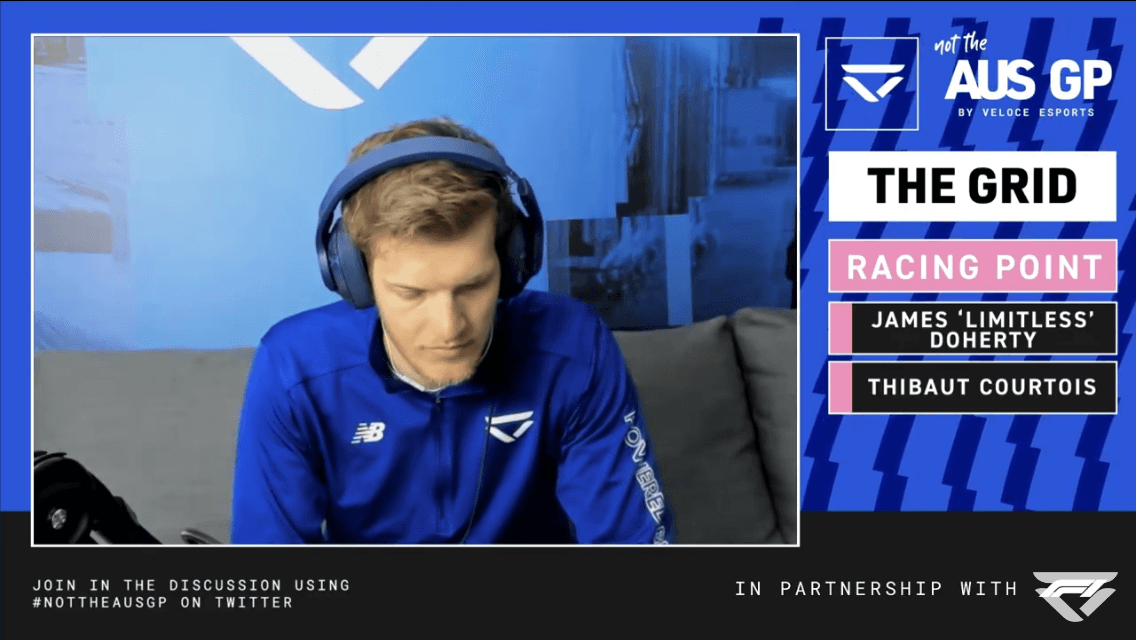 Ante la cancelación del inicio de la temporada de la Fórmula Uno, se corrió virtualmente el GP de Australia y hubo famosos que sorprendieron... hasta el portero del Real Madrid.