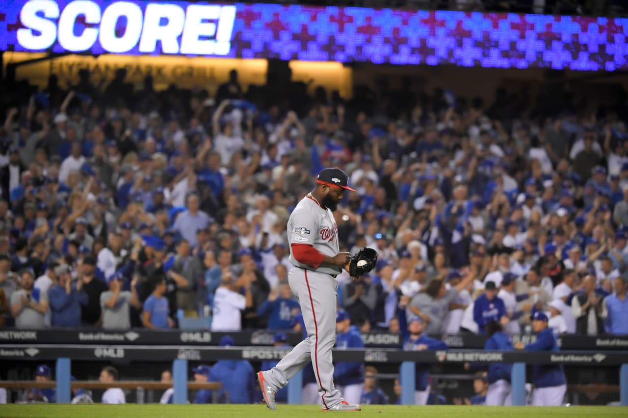 Los Dodgers se llevan el juego 1 de la Serie Divisional de la Liga Nacional 6-0 sobre los Nationals con un brillante pitcheo de Walker Buehler y una gran ofensiva liderada por Max Muncy.
