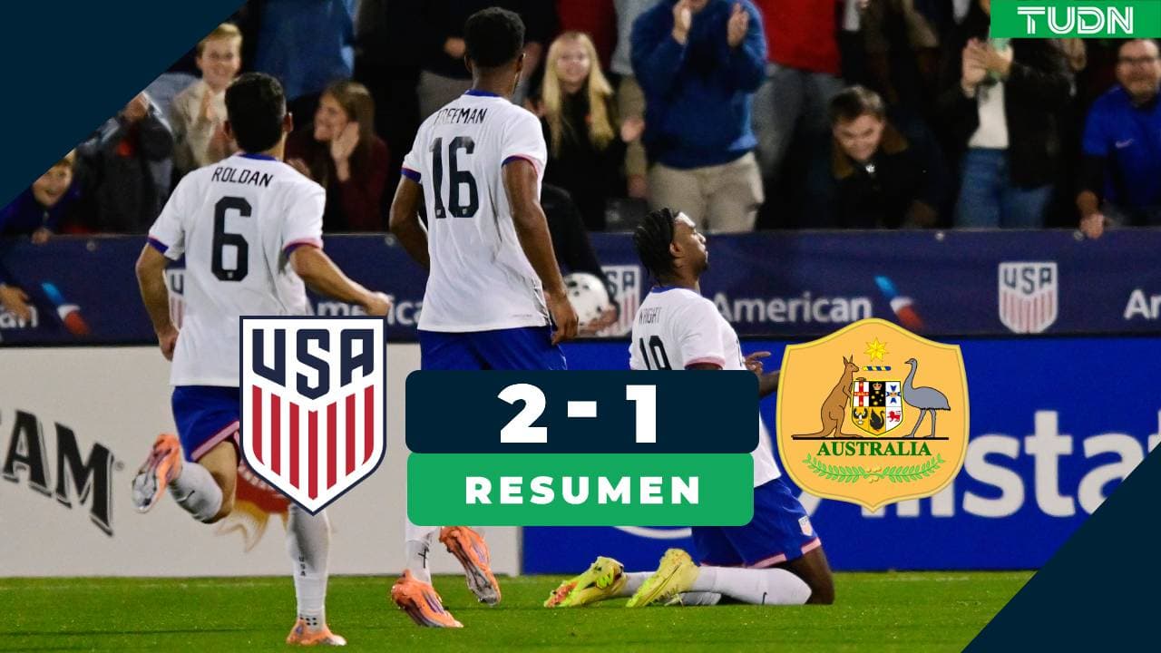 ¡Haji Wright rescata el triunfo ante los Socceroos!