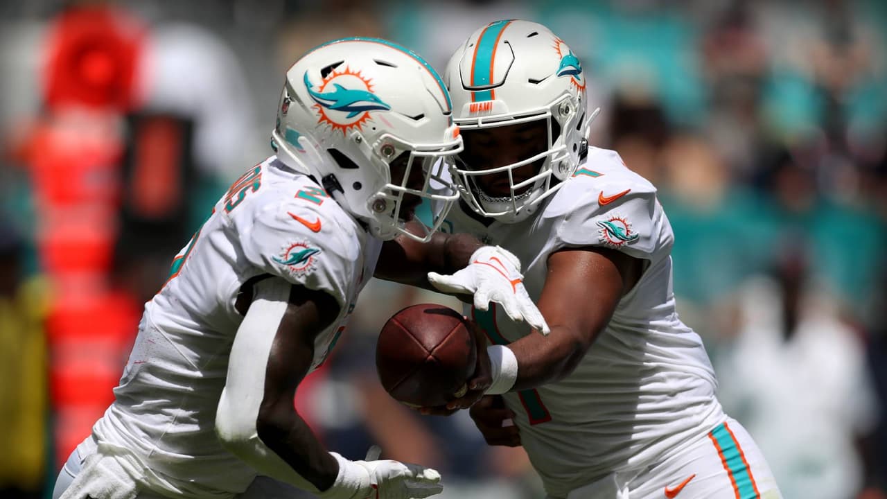 Miami brilló con su primera victoria de la temporada ante los Patriots.