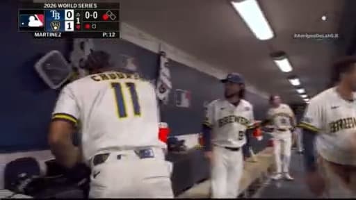 Milwaukee registra la primera carrera en la World Series