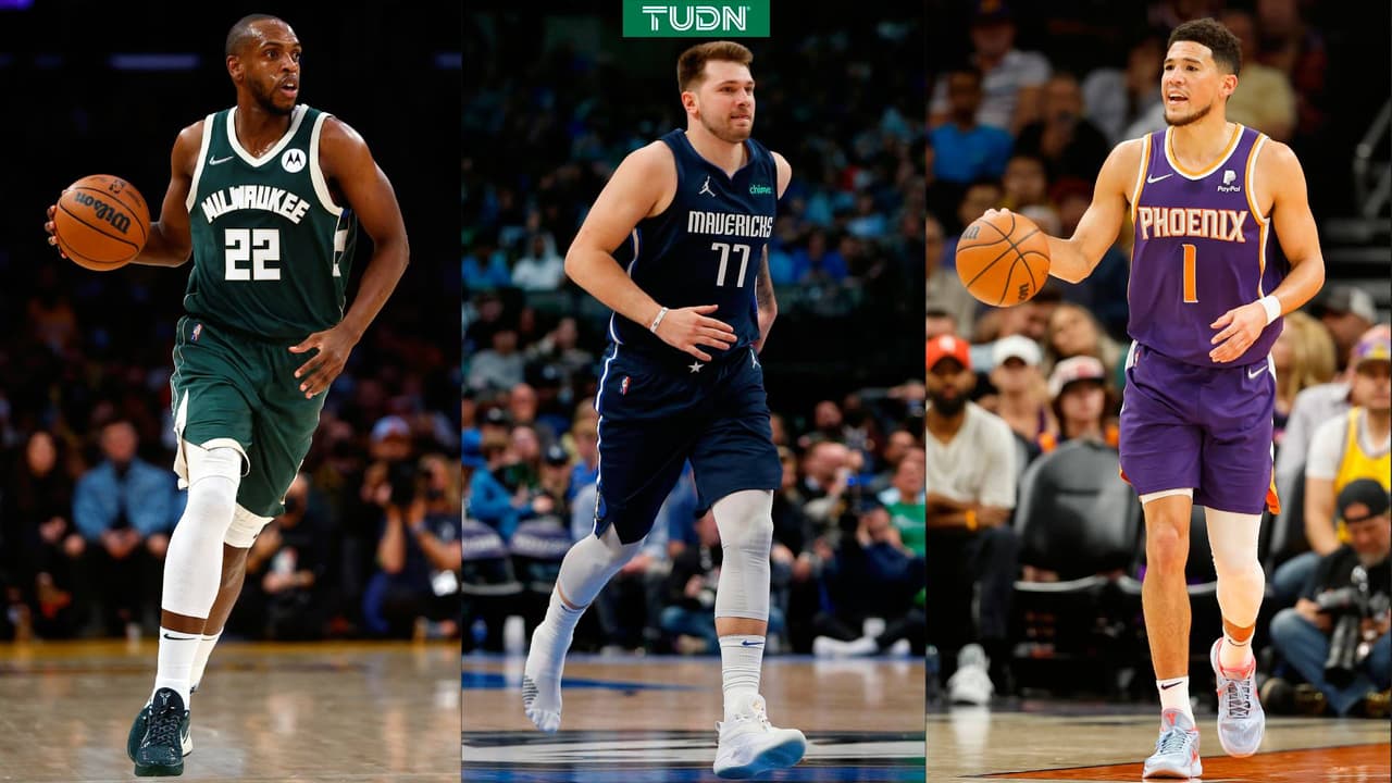 Doncic, Booker y Middleton afectan a sus equipos por lesión