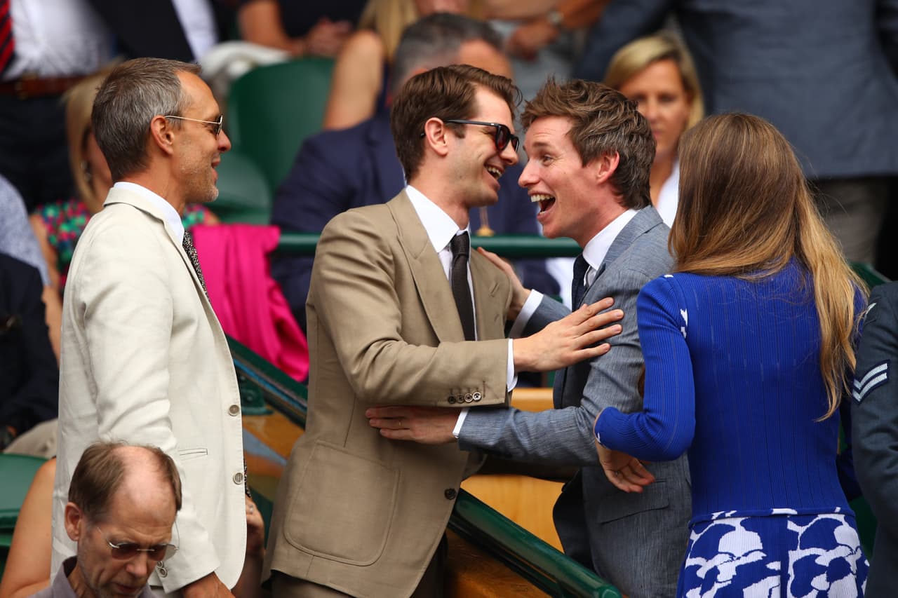 Los actores Eddie Redmayne y Andrew Garfield