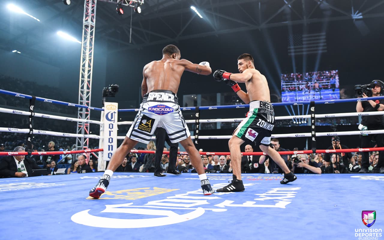 Errol Spence Jr. (24-0, 21 KOs) no tuvo ningún problema ante el mexicano Carlos Ocampo, quien fue noqueado en el primer asalto. De esta forma, Spence Jr. defendió su cetro mundial wélter de la FIB.