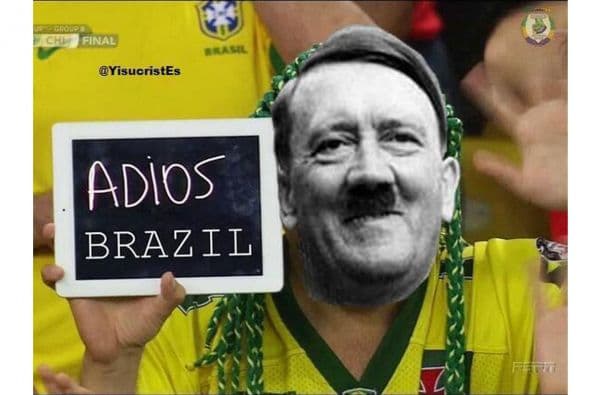 Los memes del Brasil vs. Alemania