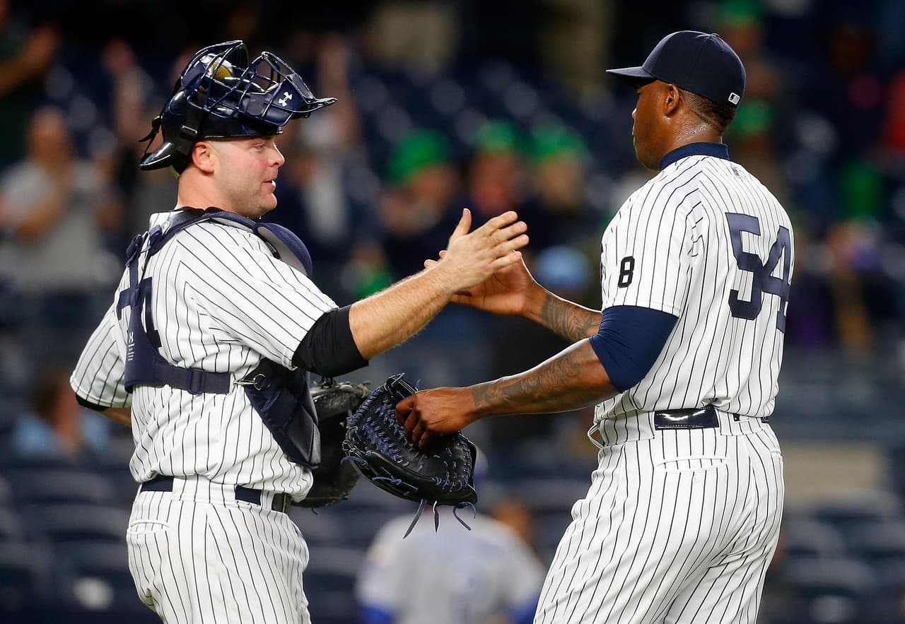 Beltrán y Chapman lideran triunfo de Yankees sobre los Royals