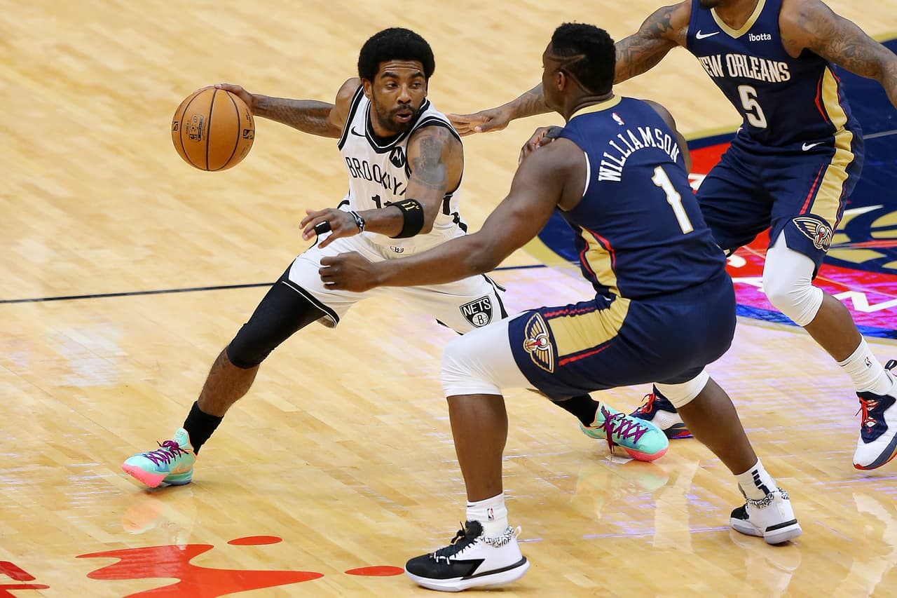 Nets de Kyrie Irving mantiene paso ganador sin Harden y Durant