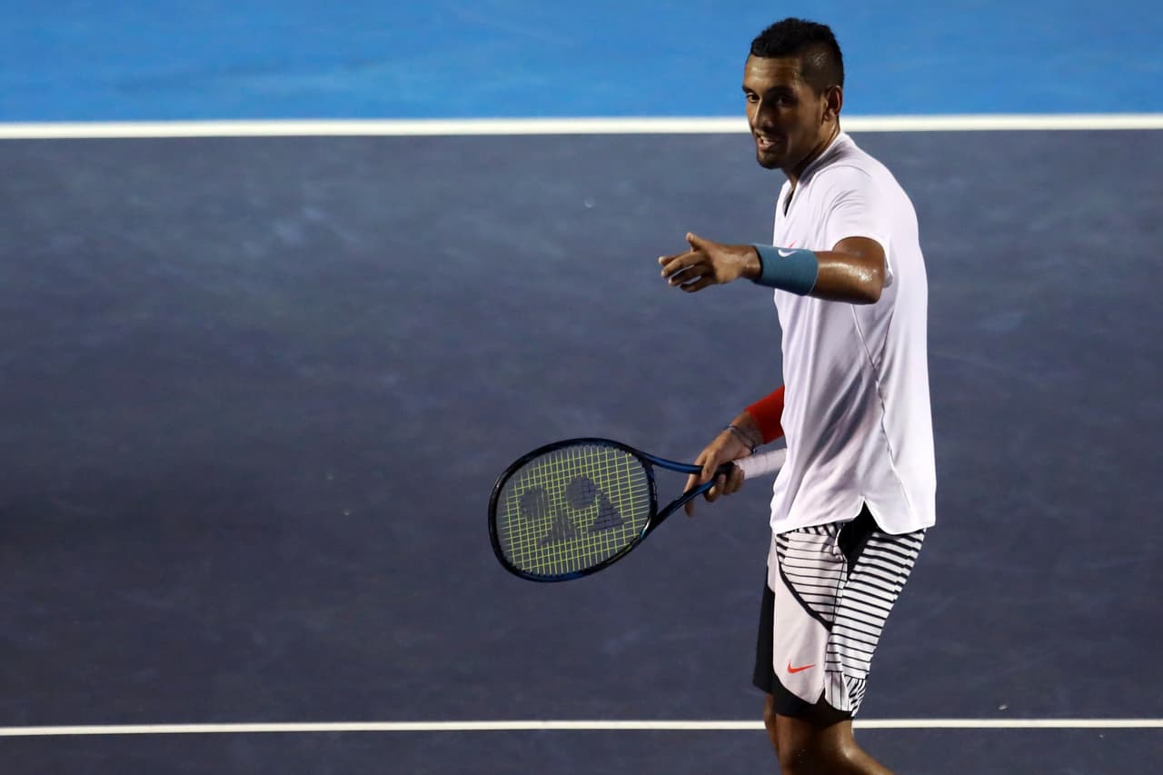 Kyrgios se convirtió así en una de las revelaciones de este año, una de las figuras para ver en el circuito.