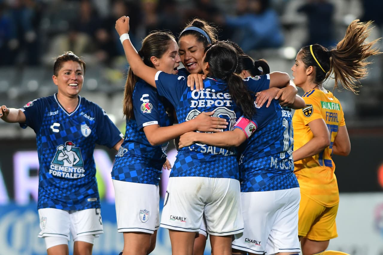 La tercera posición la ocupa el Pachuca con 3 puntos.